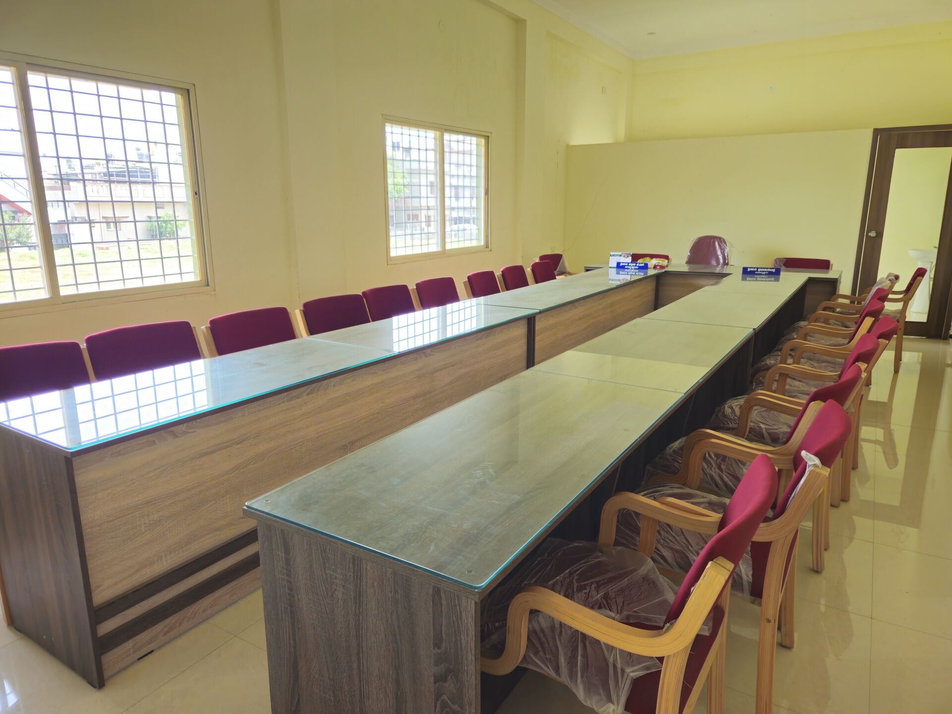 Board meeting room